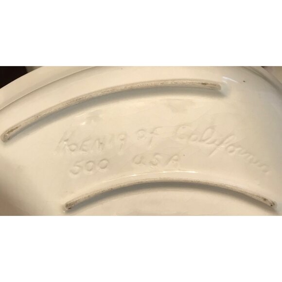 Vintage MCM HOENIG of California Three Piece Nesting Serving Platter | Charcuter - Picture 16 of 16